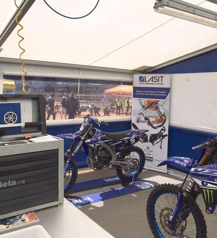 IMG_8097 Lasit jest oficjalnym sponsorem zespołu Yamaha Racing