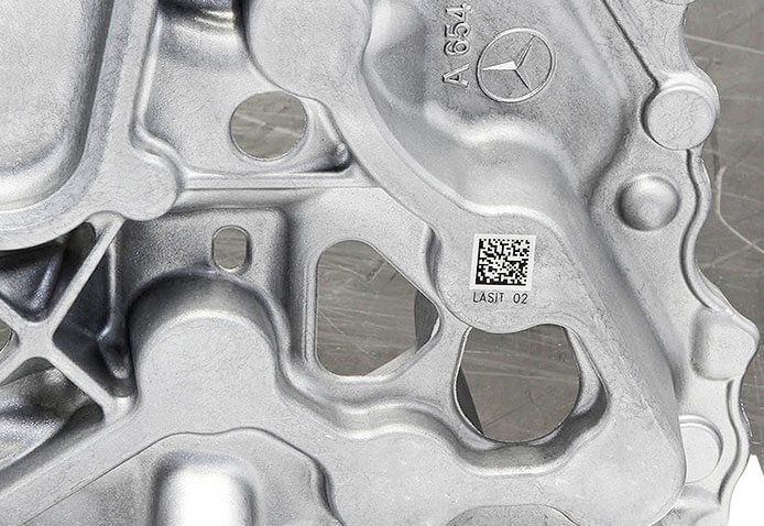 Automotive-Sample04 Znakowanie laserowe stali w motoryzacji