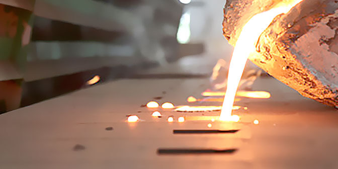 Foundry-Industry Grawerowanie laserowe na elementach odlewanych ciśnieniowo