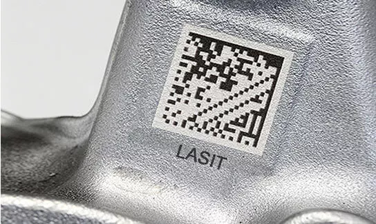 Codici2d-dmx1 Grawerowanie laserowe w przemyśle odlewniczym