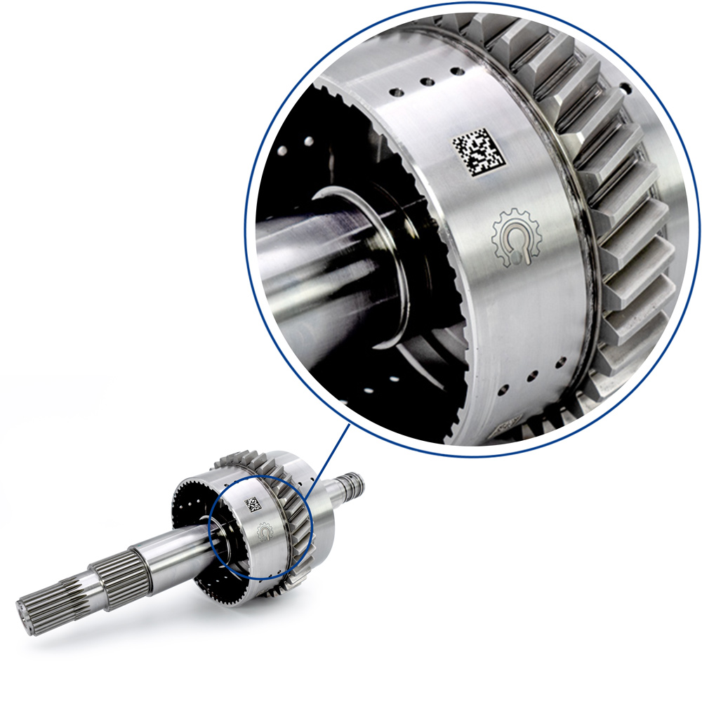 Datamatrix-e-logo Przemysłowe systemy znakowania laserowego